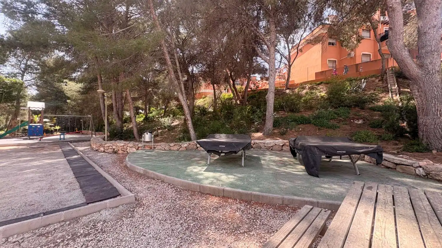 Terrasse von Wohnungen zum Verkauf in Orihuela mit Klimaanlage, Heizung und Schwimmbad