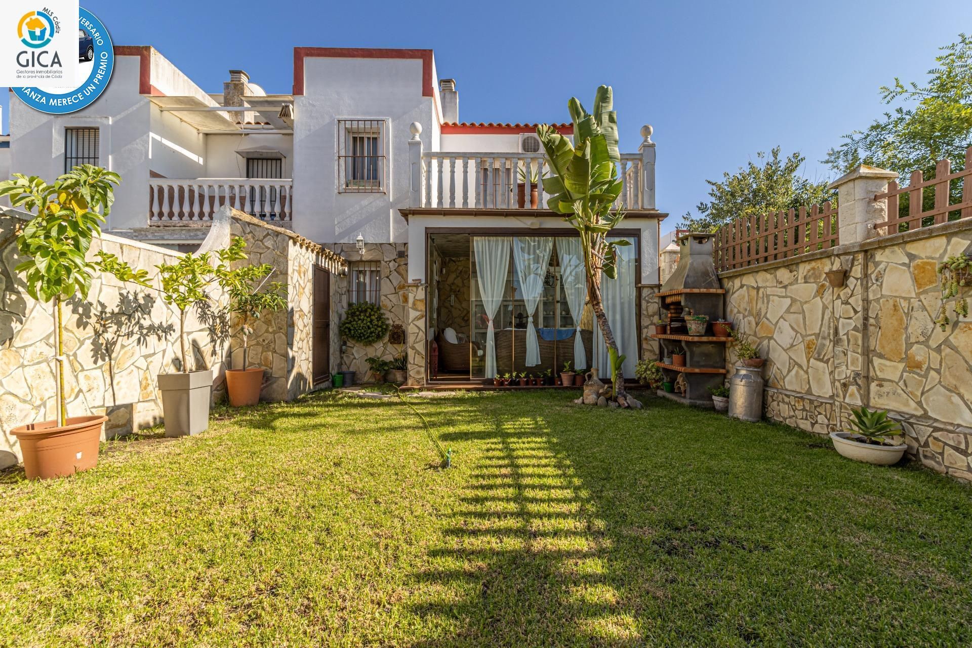 Garden of Single-family semi-detached for sale in Jerez de la Frontera  with Air Conditioner, Private garden and Terrace