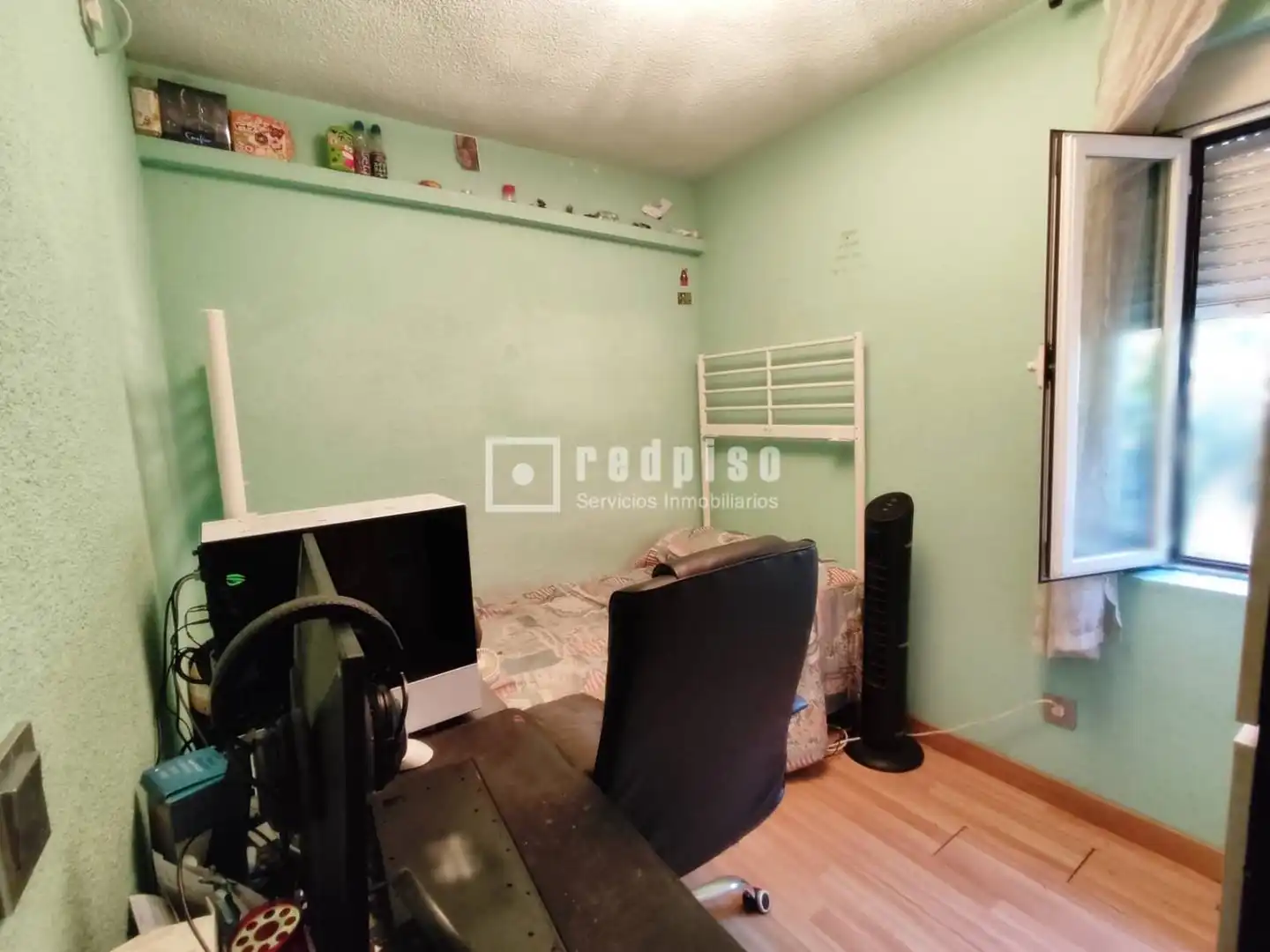 Schlafzimmer von Wohnung zum Verkauf in Móstoles mit Klimaanlage und Heizung