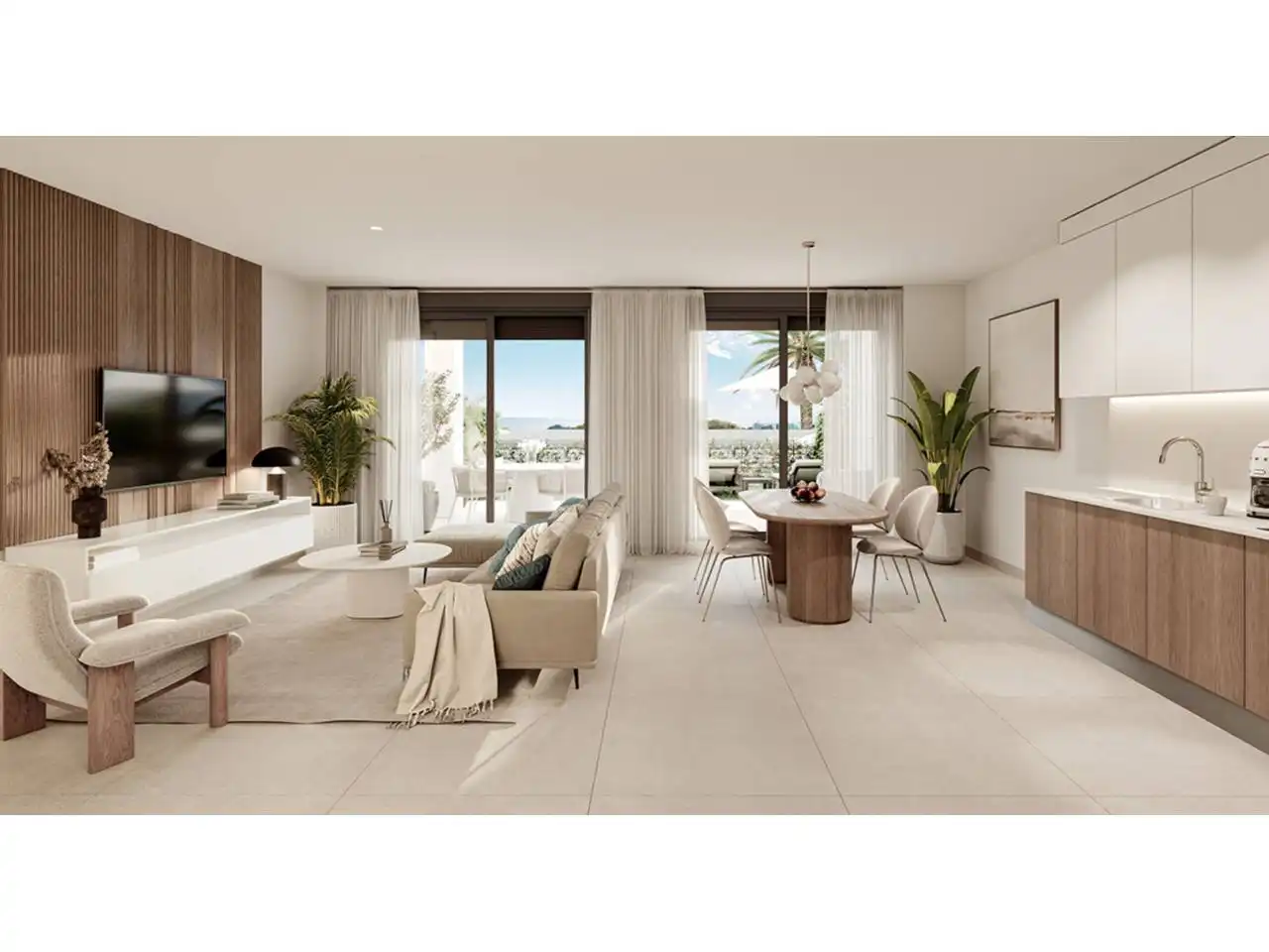 Apartamento con terraza en venta en Calle ISLA BERMUDAS 100