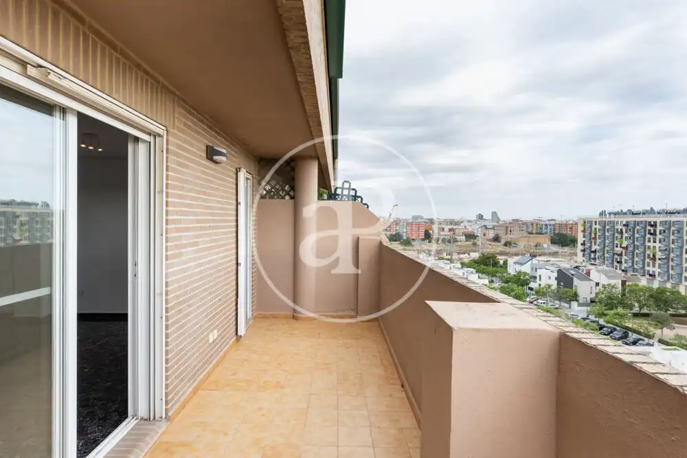 Terraza de Piso de alquiler en Valencia con Aire acondicionado, Calefacción y Terraza