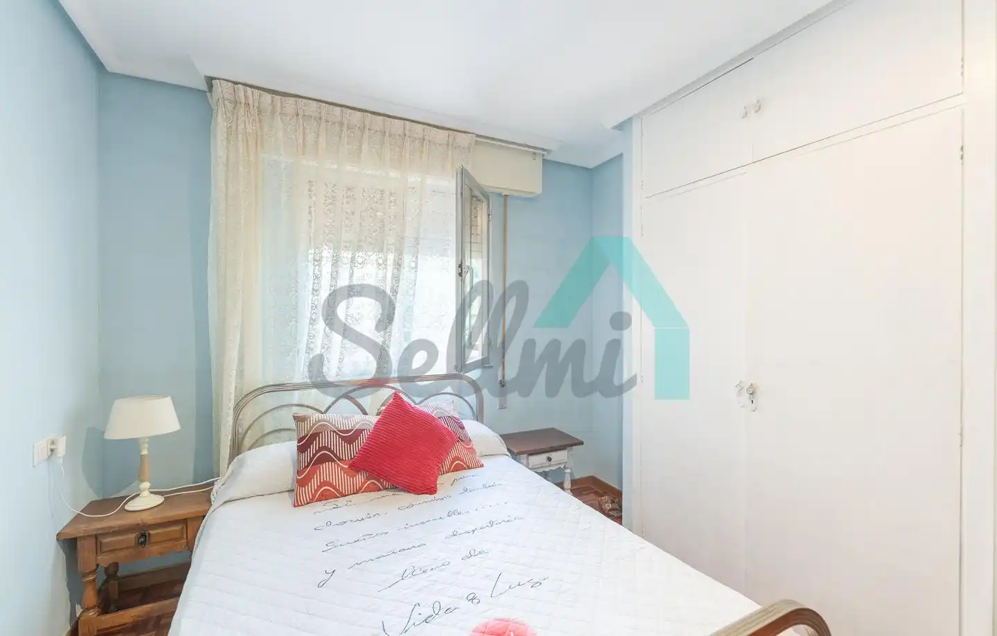 Schlafzimmer von Wohnung zur Miete in Castrillón mit Heizung, Parkett und Terrasse
