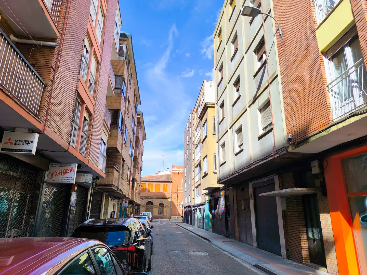 Vista exterior de Piso en venta en Palencia con Calefacción, Parquet y Terraza