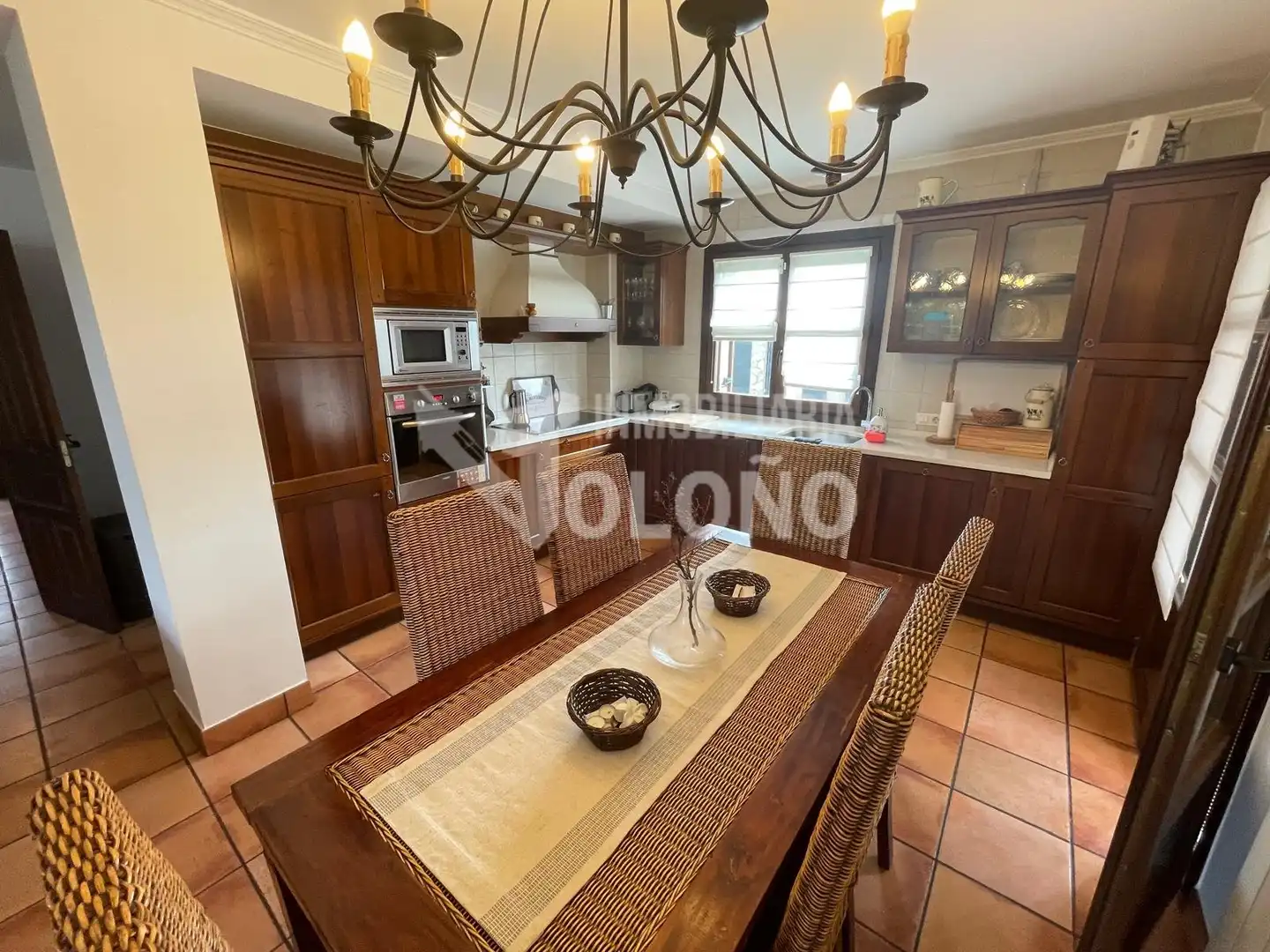 Cocina de Casa o chalet en venta en Cuzcurrita de Río Tirón con Calefacción, Jardín privado y Parquet