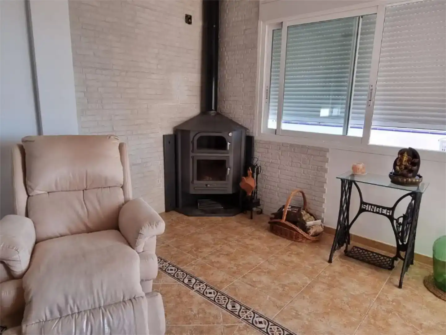 Sala d'estar de Casa o xalet en venda en Peñíscola / Peníscola amb Aire condicionat i Piscina