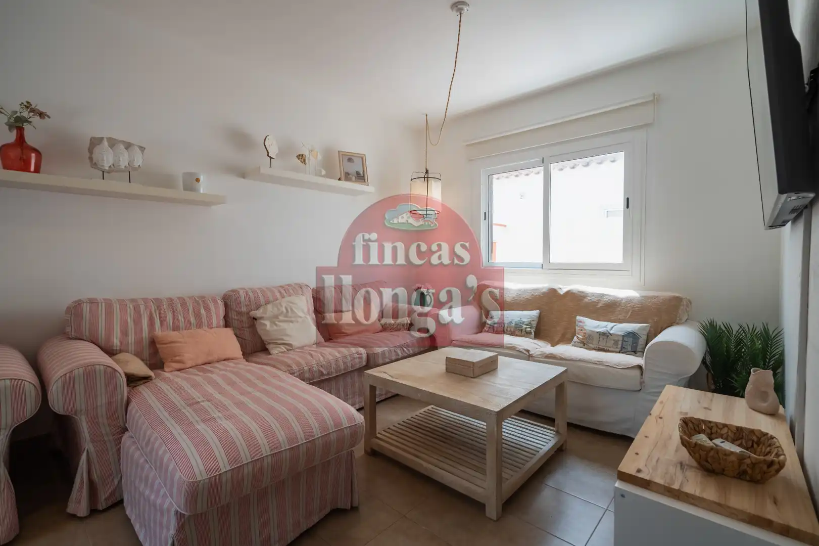 Sala d'estar de Casa adosada en venda en Ciutadella de Menorca