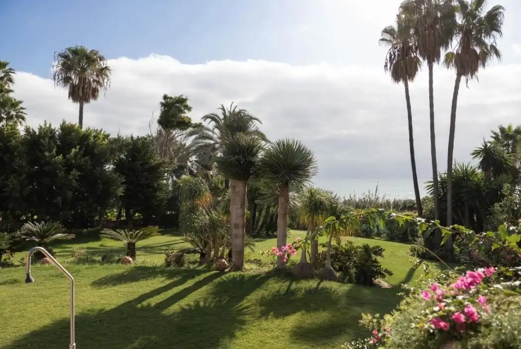 Jardí de Casa o xalet en venda en Estepona amb Aire condicionat, Terrassa i Traster