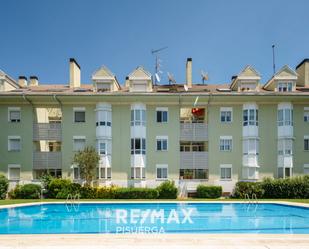 Exterior view of Flat for sale in Valladolid Capital  with Heating, Private garden and Parquet flooring