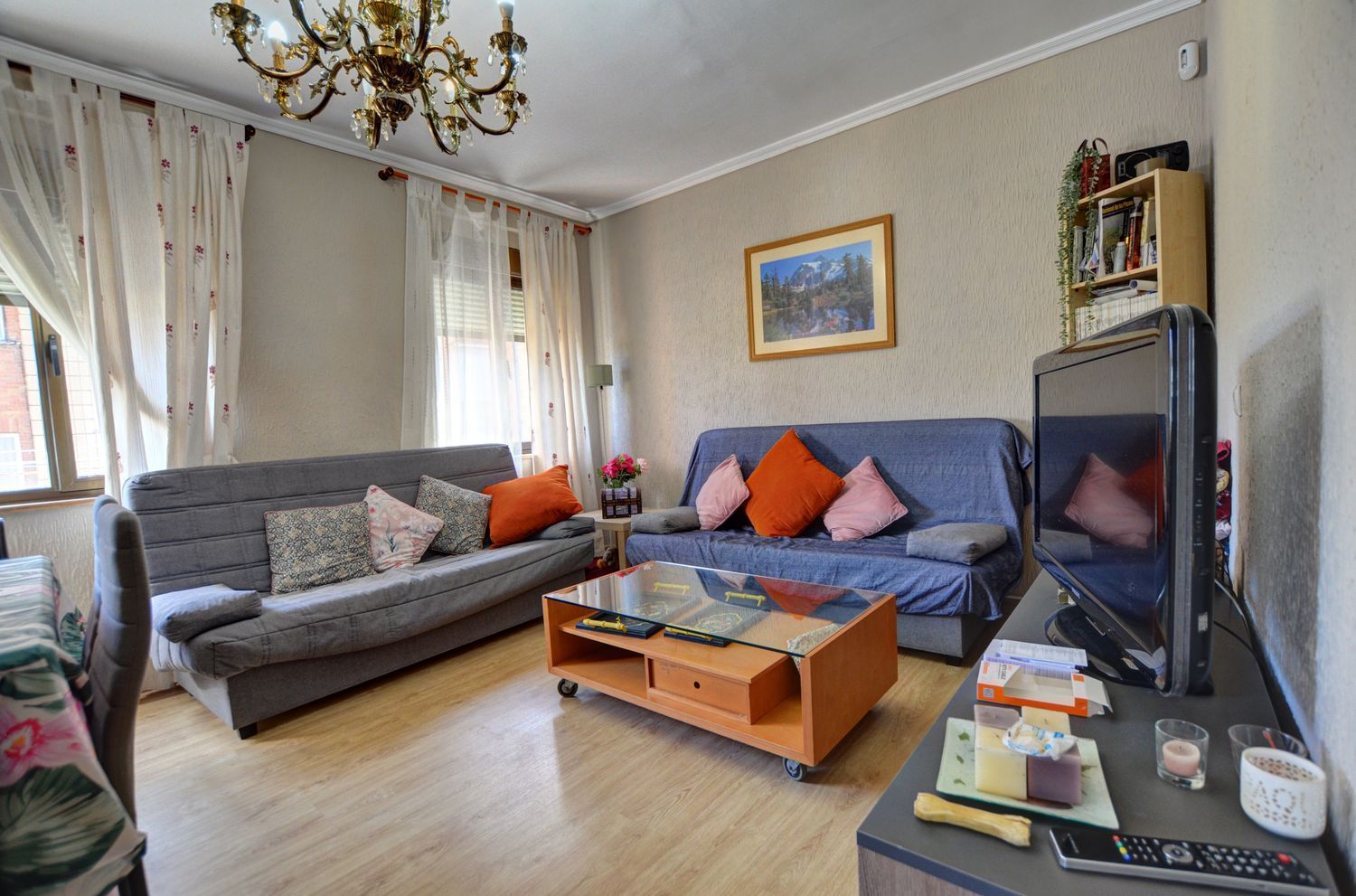 Living room of Flat for sale in Siero  with Heating, Storage room and Swimming Pool