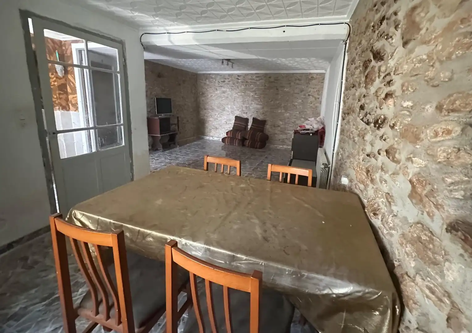 Menjador de Casa o xalet en venda en Santa Bàrbara amb Aire condicionat, Terrassa i Traster