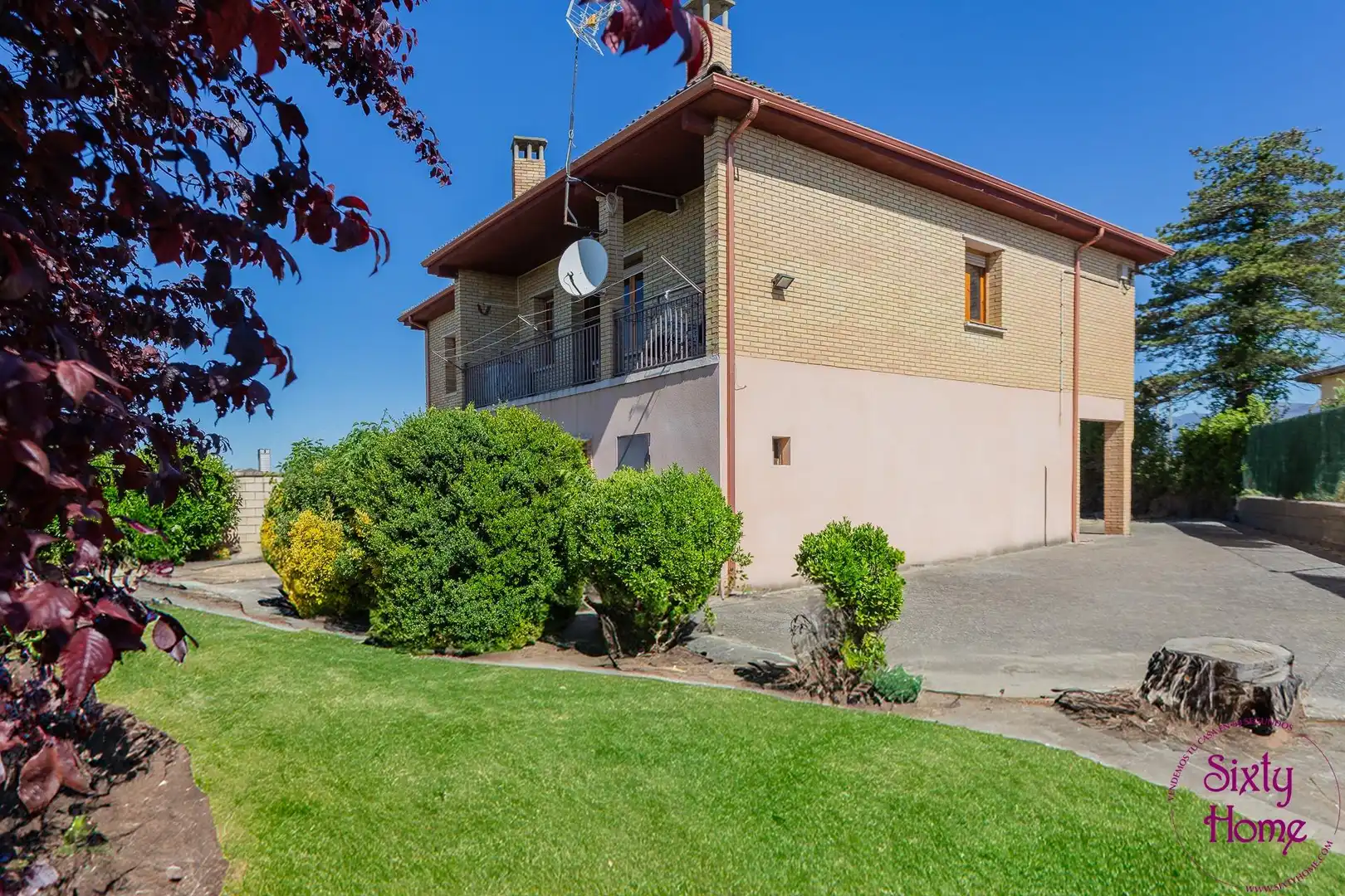 Vista exterior de Casa o chalet en venta en Angüés con Jardín privado, Terraza y Trastero