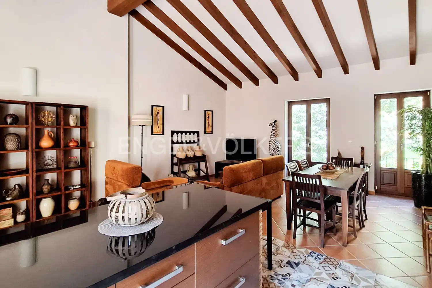 Sala de estar de Casa o chalet en venta en Dénia con Aire acondicionado, Calefacción y Amueblado