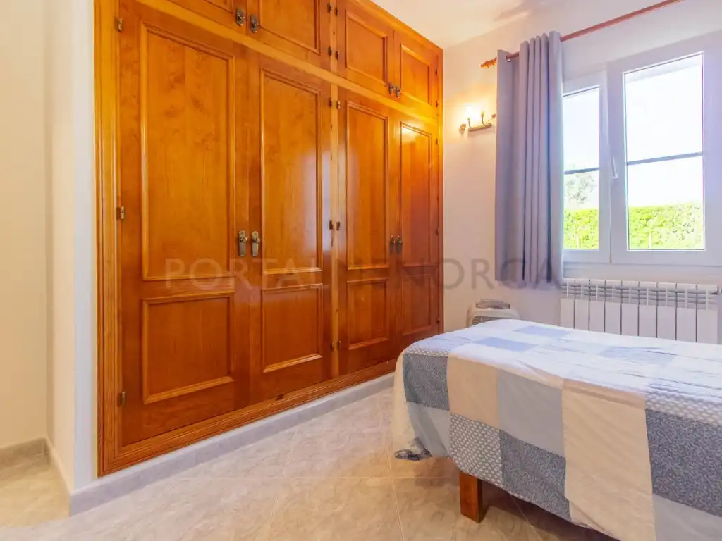 Bedroom of Houses for sale in Maó - Mahón  with Heating, Private garden and Terrace