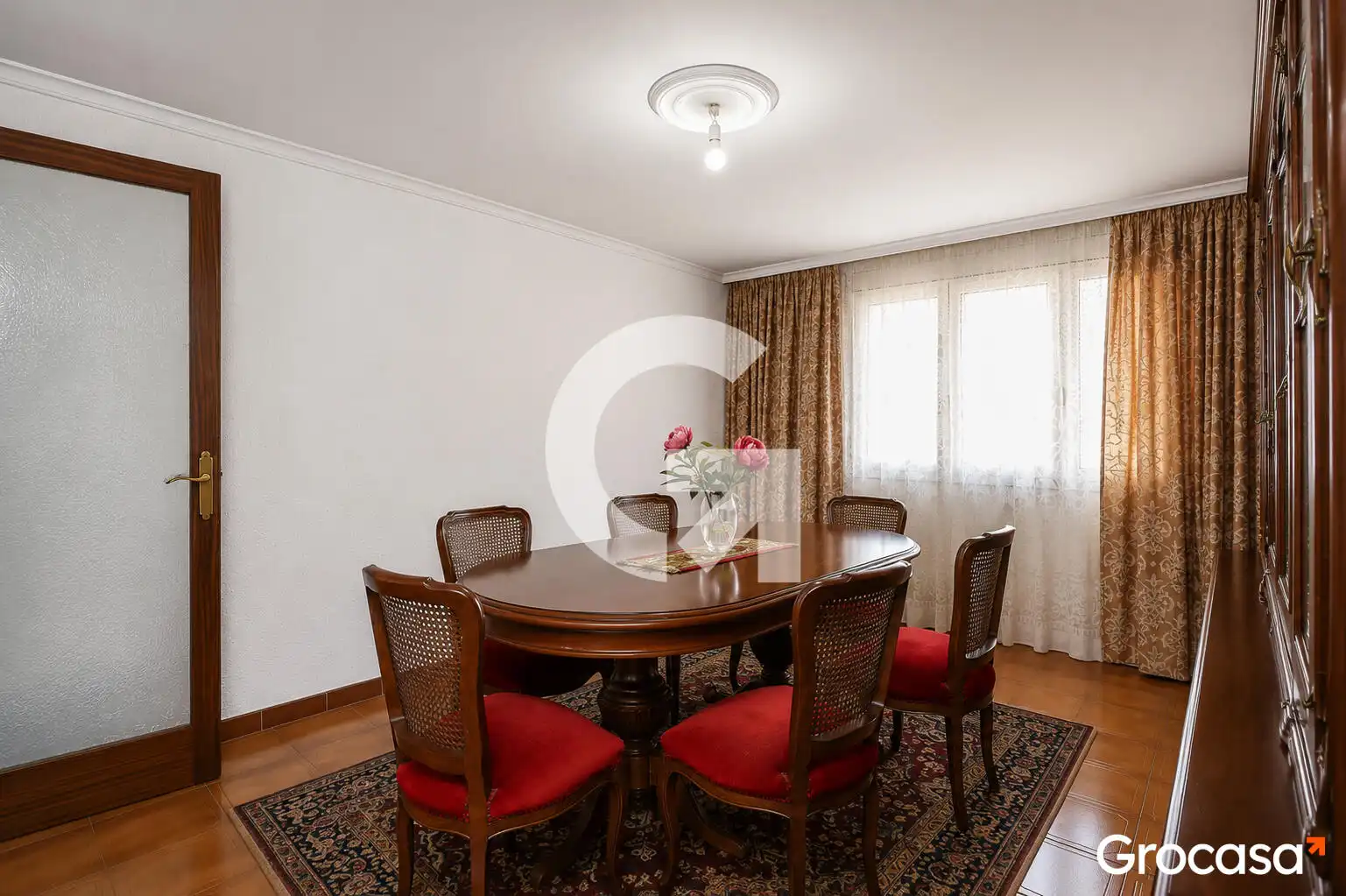 Dining room of Flat for sale in L'Hospitalet de Llobregat  with Furnished, Oven and Washing machine