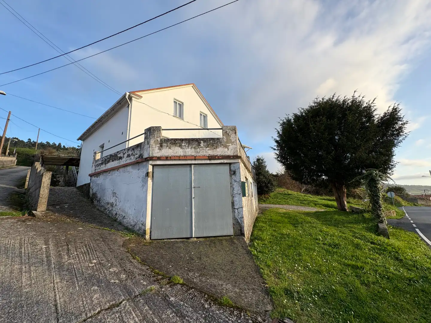 Vista exterior de Casa o chalet en venta en Neda con Calefacción, Jardín privado y Terraza