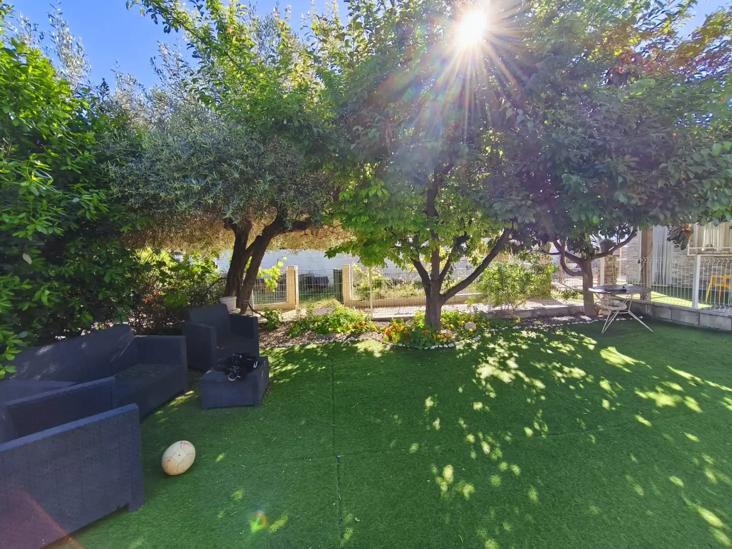 Terrassa de Casa o xalet en venda en Mont-roig del Camp amb Aire condicionat, Calefacció i Jardí privat