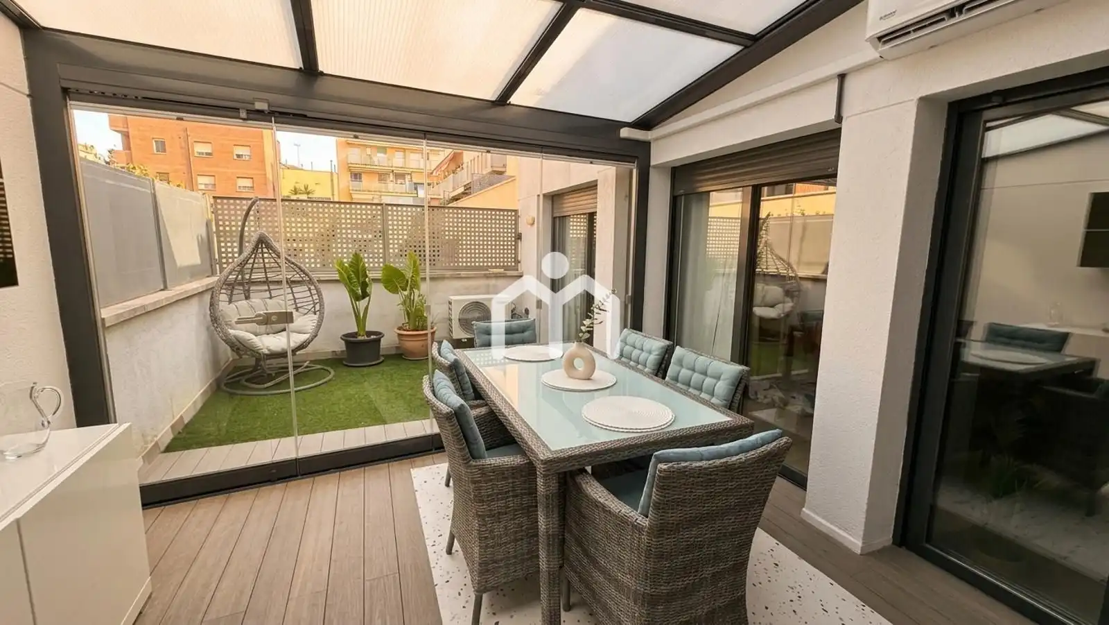 Terraza de Piso en venta en Badalona con Aire acondicionado, Calefacción y Parquet