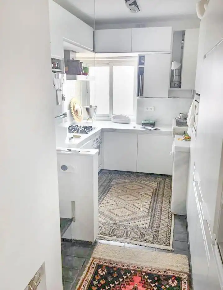 Kitchen of Flat for sale in Avilés  with Heating and Balcony
