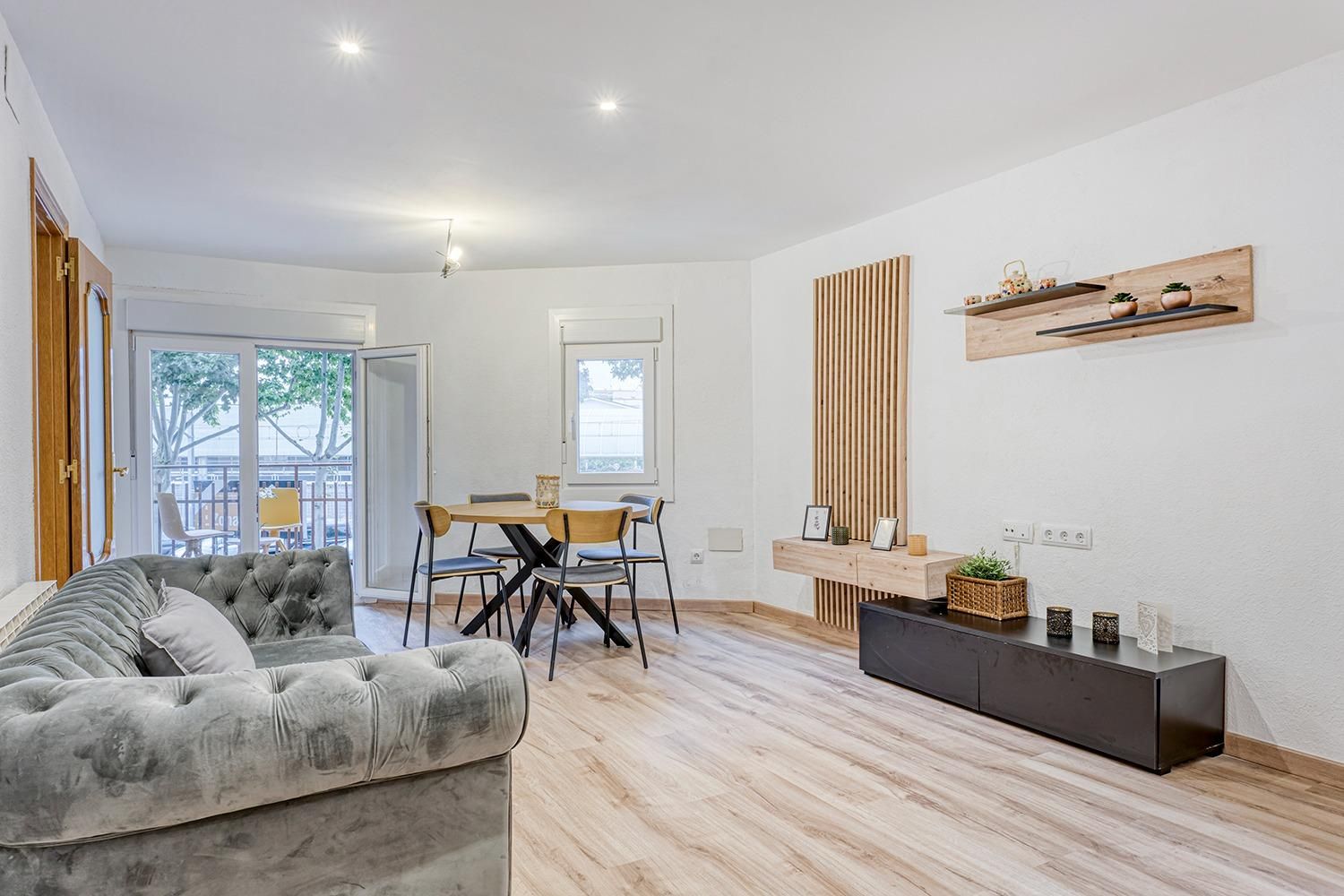 Living room of Flat for sale in Igualada  with Heating and Balcony