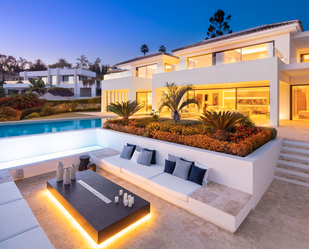 Terrace of House or chalet to rent in Marbella  with Air Conditioner, Private garden and Terrace