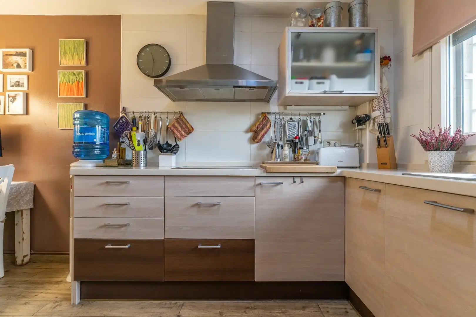 Cocina de Casa adosada en venta en Montbrió del Camp con Aire acondicionado, Calefacción y Jardín privado