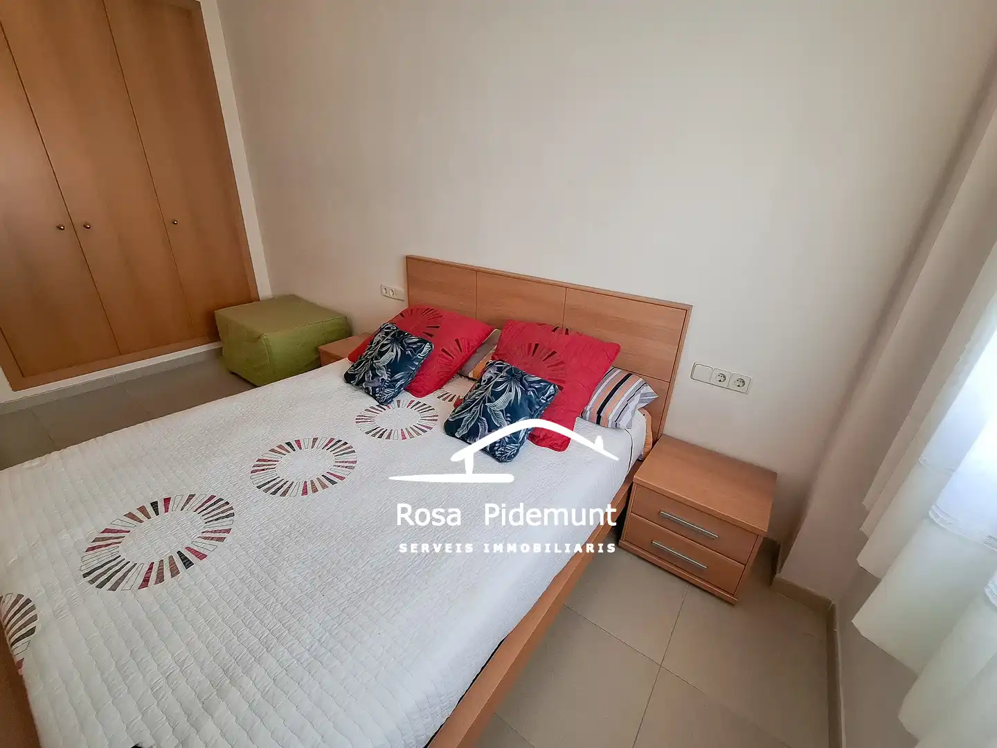Schlafzimmer von Wohnung zum Verkauf in Lloret de Mar mit Klimaanlage, Heizung und Terrasse