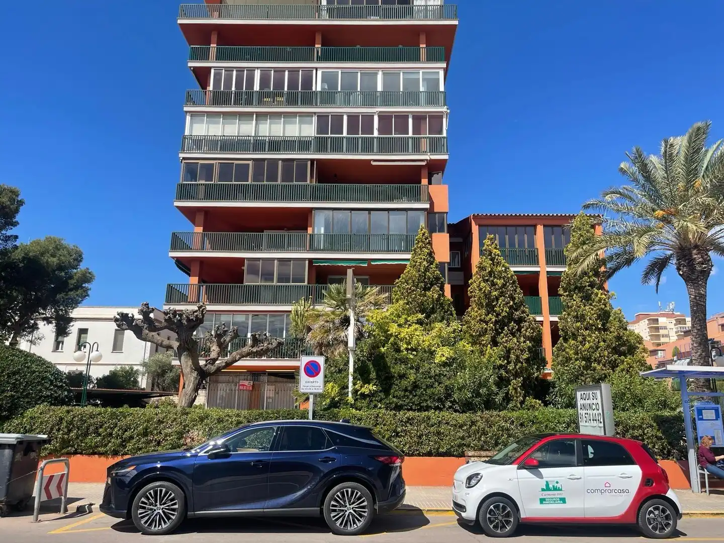 Außenansicht von Geschaftsraum zum Verkauf in Benicasim / Benicàssim mit Klimaanlage, Terrasse und Möbliert