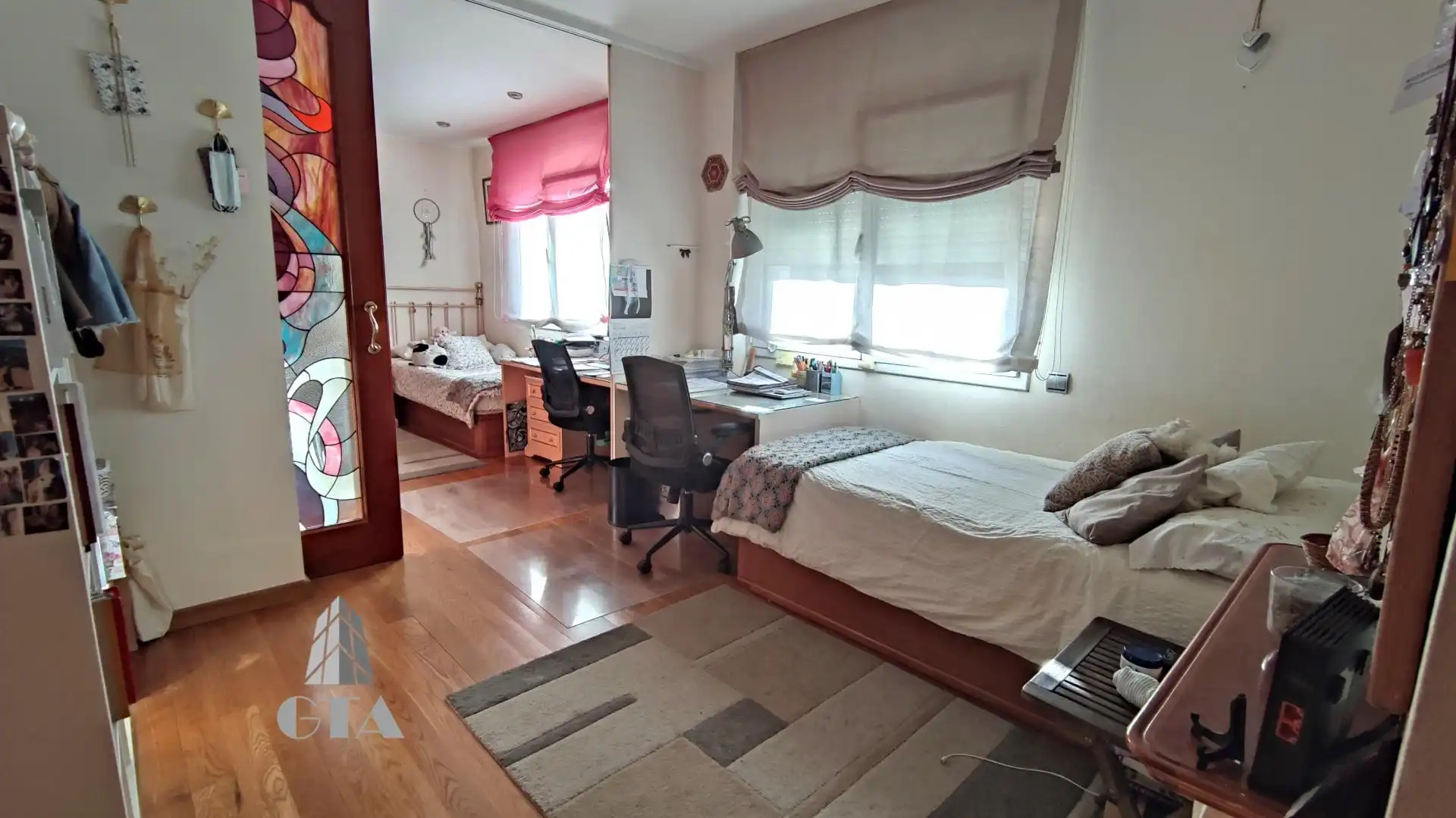 Bedroom of Houses for sale in Sant Cugat del Vallès  with Heating, Private garden and Terrace