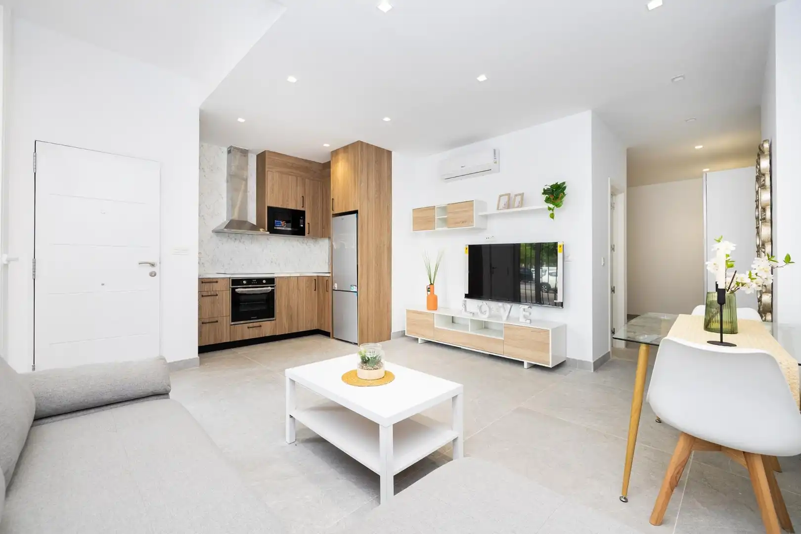Sala de estar de Piso en venta en  Granada Capital con Aire acondicionado, Amueblado y Alarma