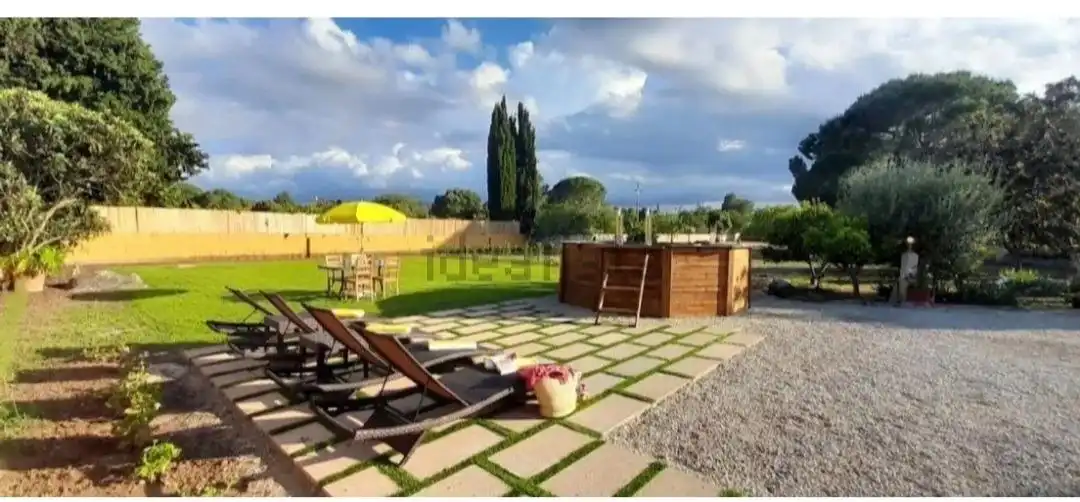 Terrasse von Country house zur Miete in Pollença mit Klimaanlage, Privatgarten und Terrasse