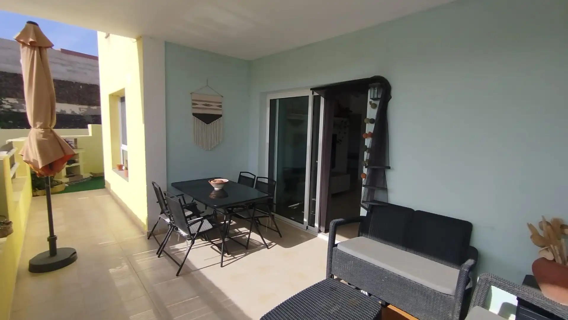 Terrace of Flat for sale in Pájara  with Private garden, Terrace and Community pool