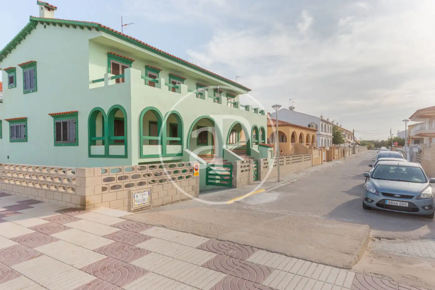 Vista exterior de Casa adosada en venta en Sueca con Aire acondicionado, Calefacción y Terraza