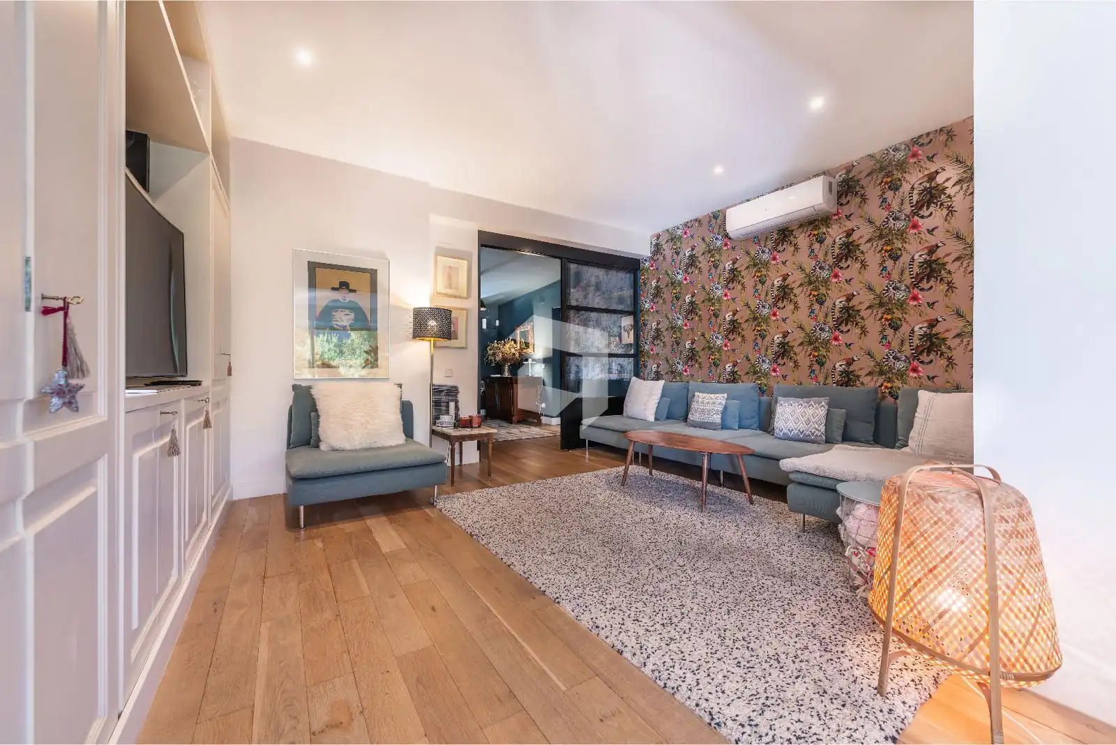 Wohnzimmer von Haus oder Chalet zum Verkauf in Pozuelo de Alarcón mit Klimaanlage, Heizung und Terrasse