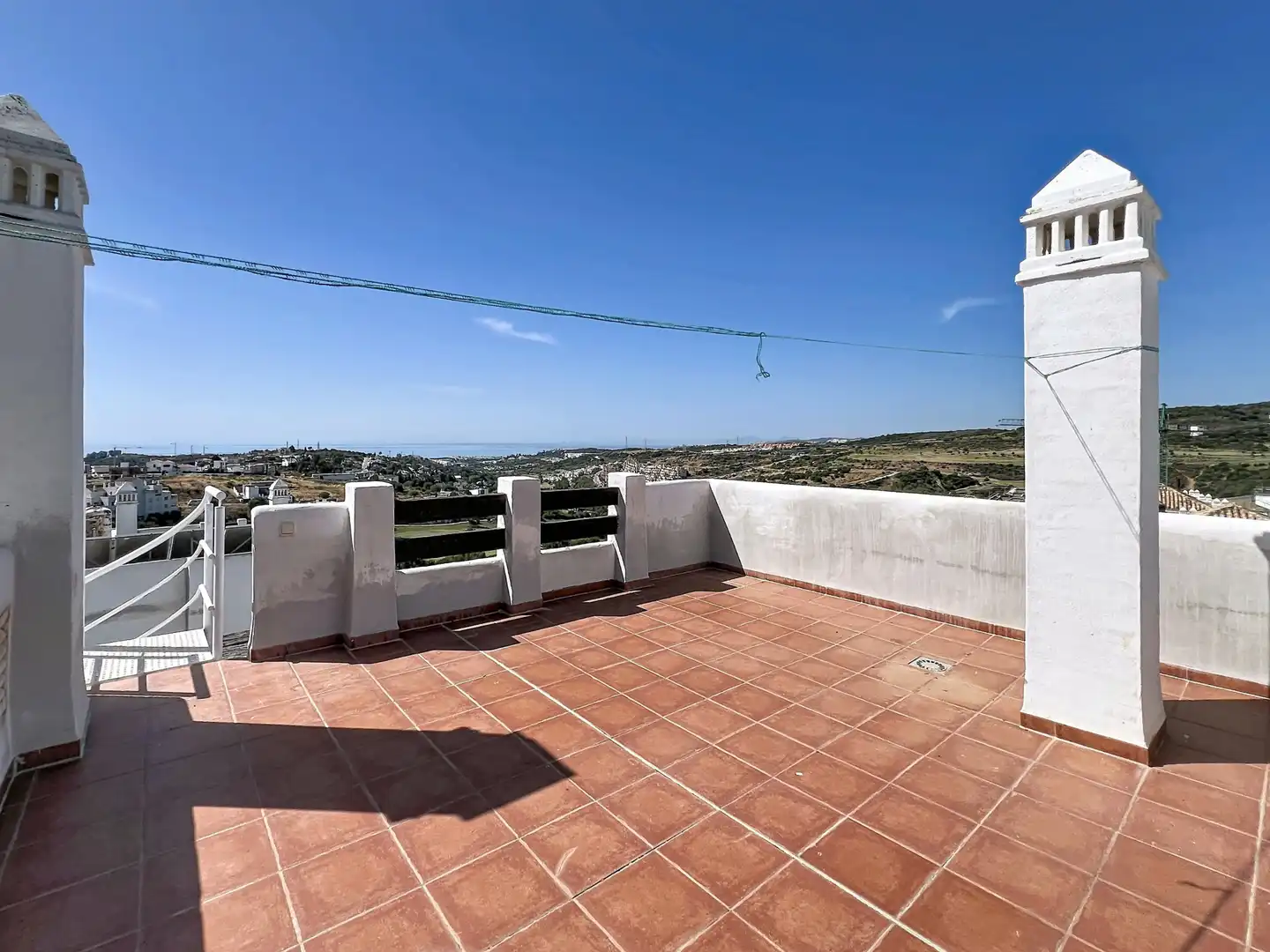 Terraza de Ático en venta en Estepona con Aire acondicionado, Terraza y Piscina