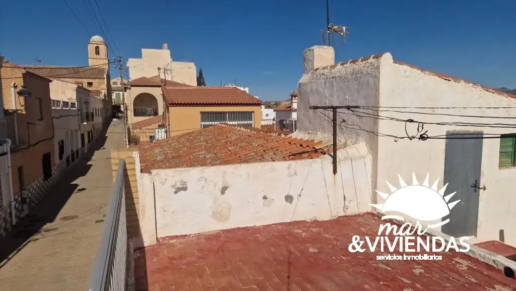Vista exterior de Casa o xalet en venda en Antas amb Calefacció, Jardí privat i Terrassa