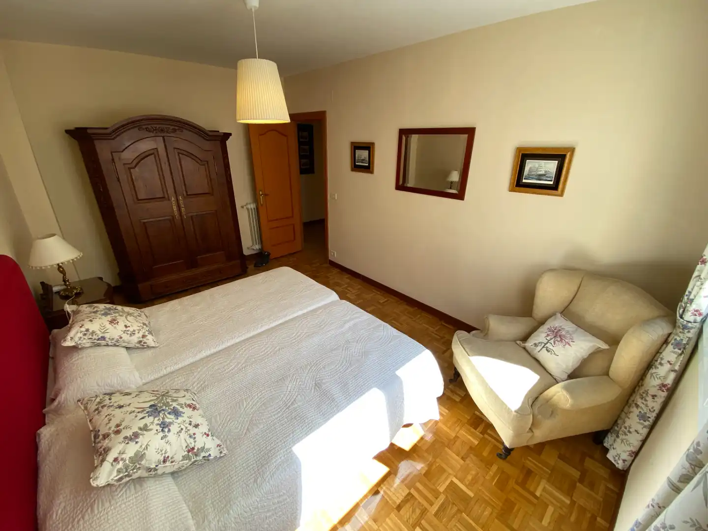 Bedroom of Flat for sale in Fitero  with Heating, Parquet flooring and Terrace