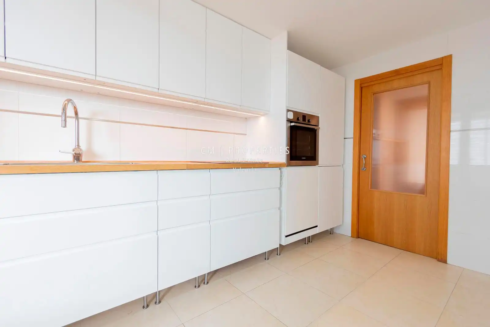Cocina de Ático de alquiler en Alboraya con Aire acondicionado, Calefacción y Parquet
