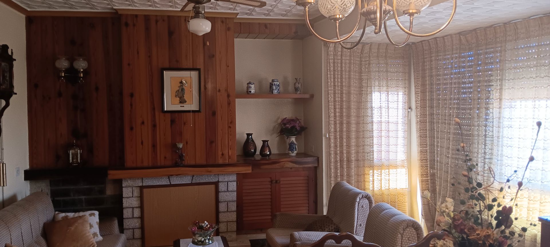 Living room of Flat for sale in Alcalà de Xivert  with Furnished and Balcony