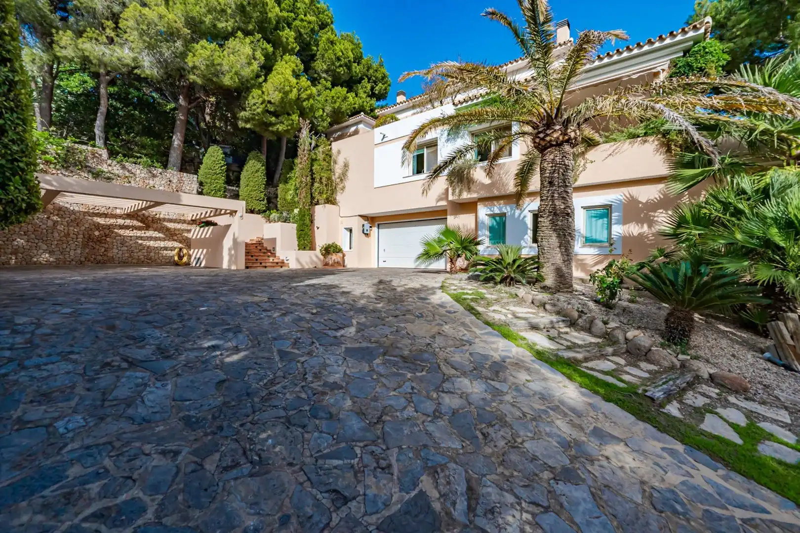 Vista exterior de Casa o chalet en venta en Altea con Aire acondicionado, Calefacción y Jardín privado