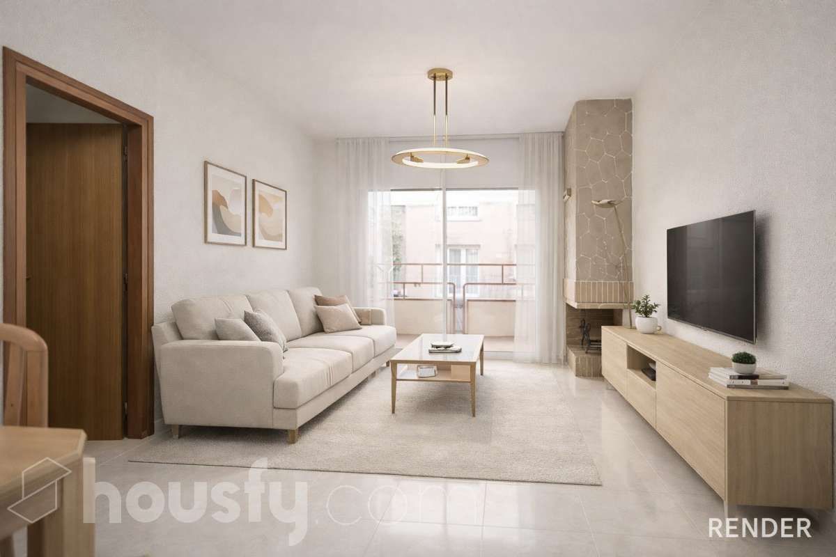 Living room of Flat for sale in Sant Just Desvern  with Heating, Terrace and Storage room