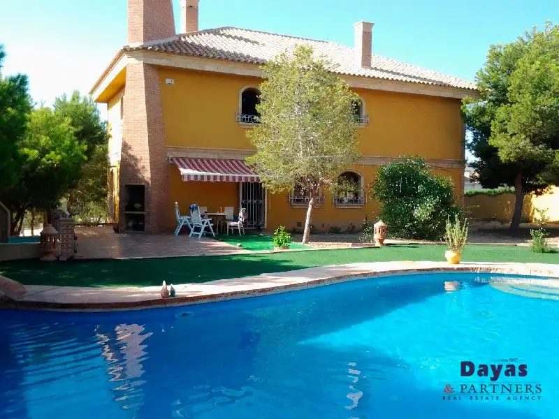 Jardín de Finca rústica en venta en Rojales con Aire acondicionado, Jardín privado y Terraza