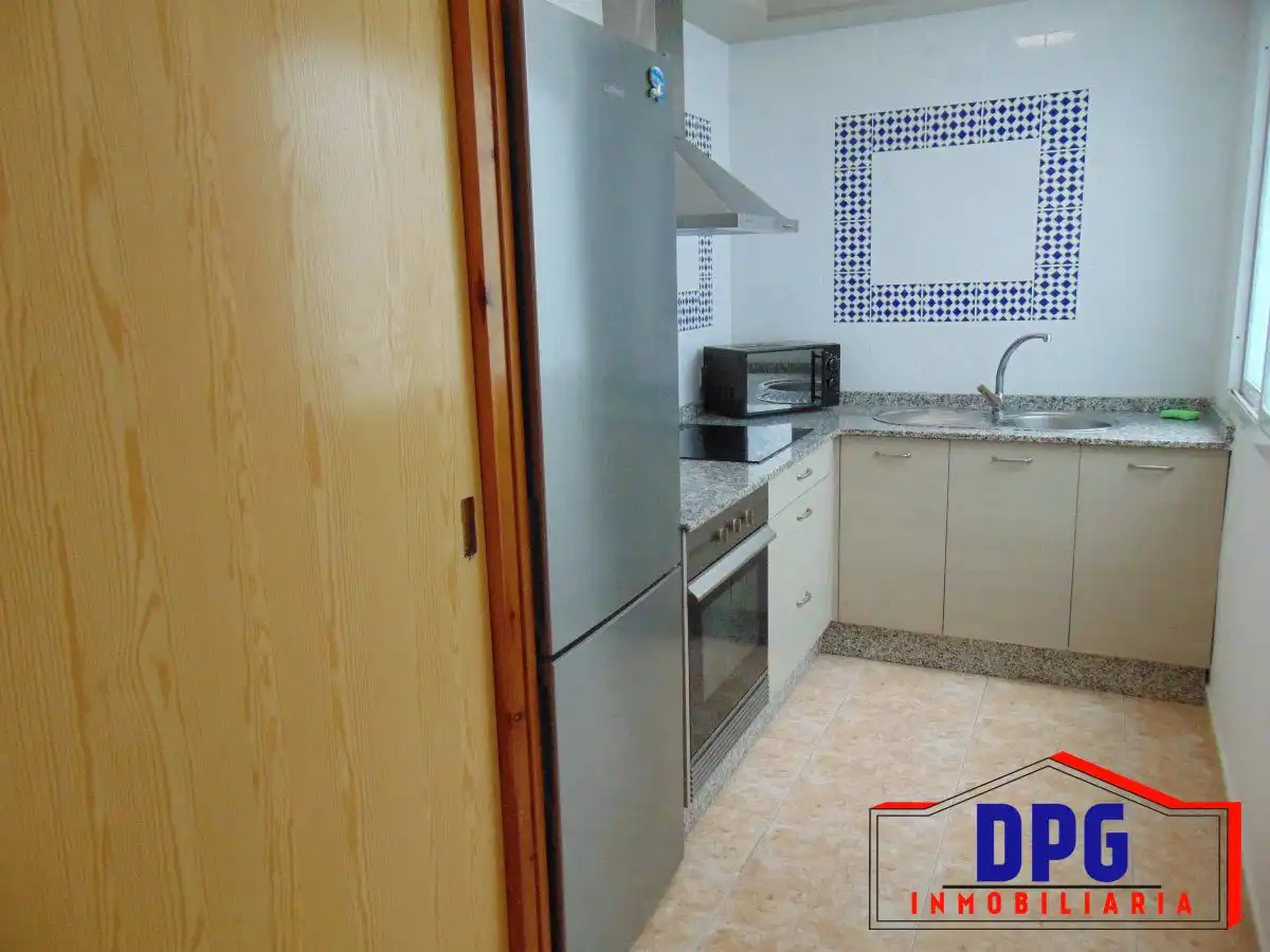 Cocina de Apartamento en venta en Garrucha con Aire acondicionado y Amueblado
