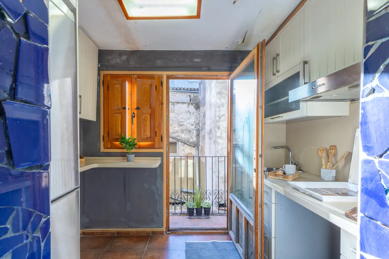Cocina de Casa o chalet en venta en Algar de Palància con Parquet, Terraza y Trastero
