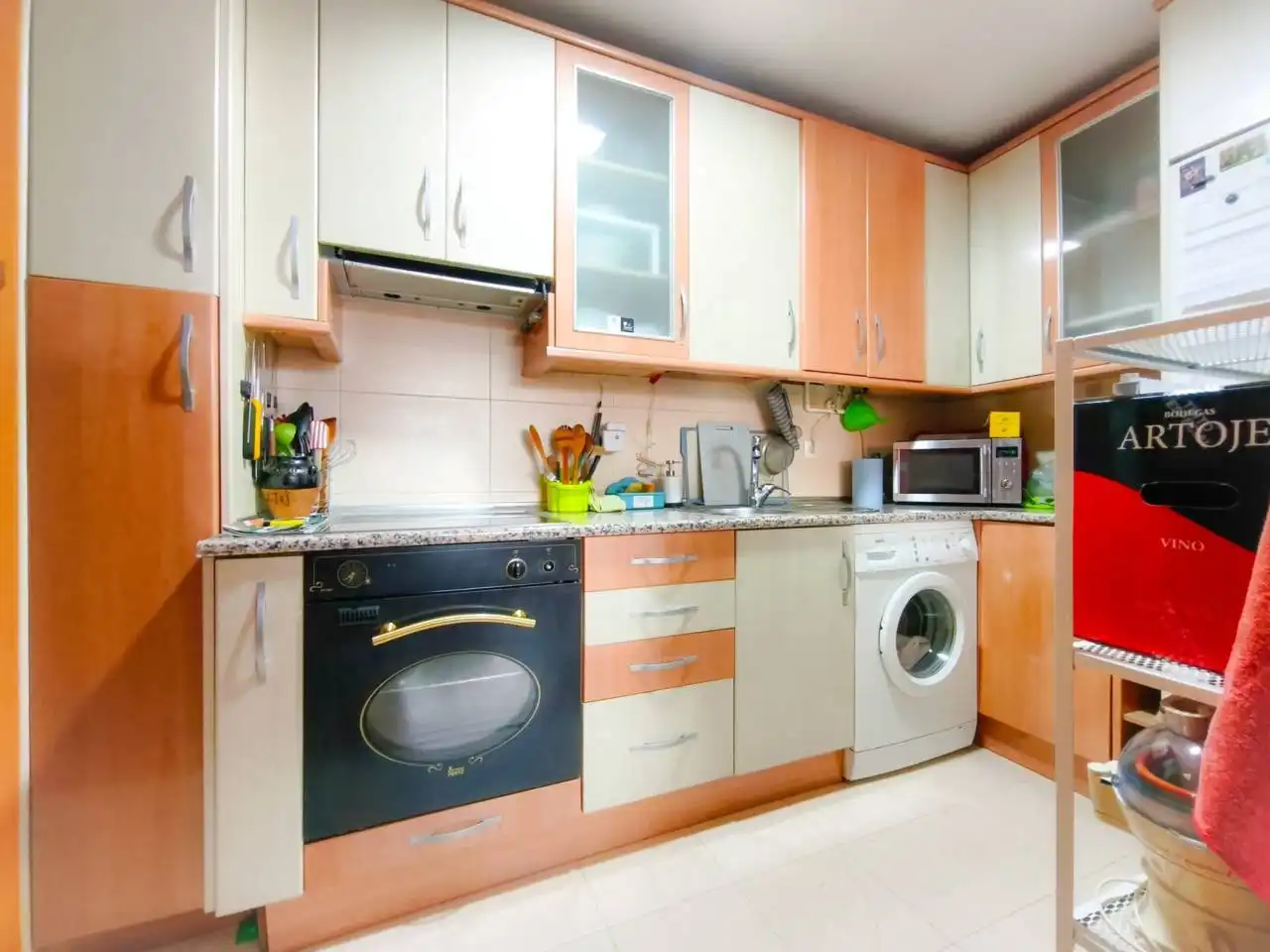 Kitchen of Apartments for sale in Burgos  with Heating and Parquet flooring