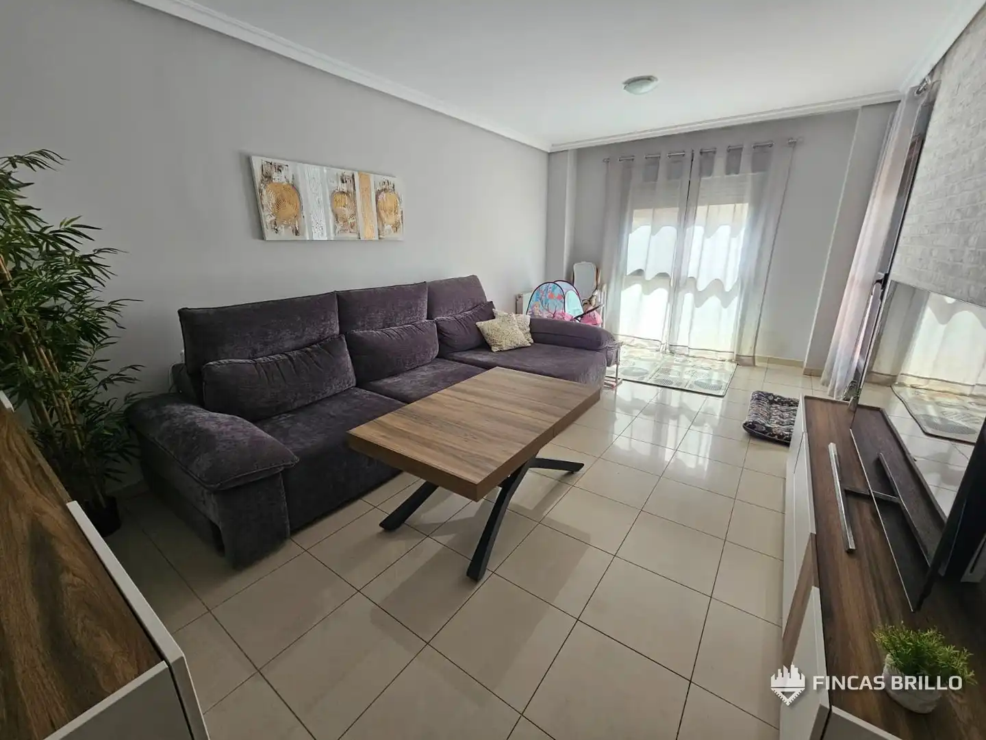 Sala d'estar de Pis en venda en Cáceres amb Aire condicionat, Calefacció i Jardí privat