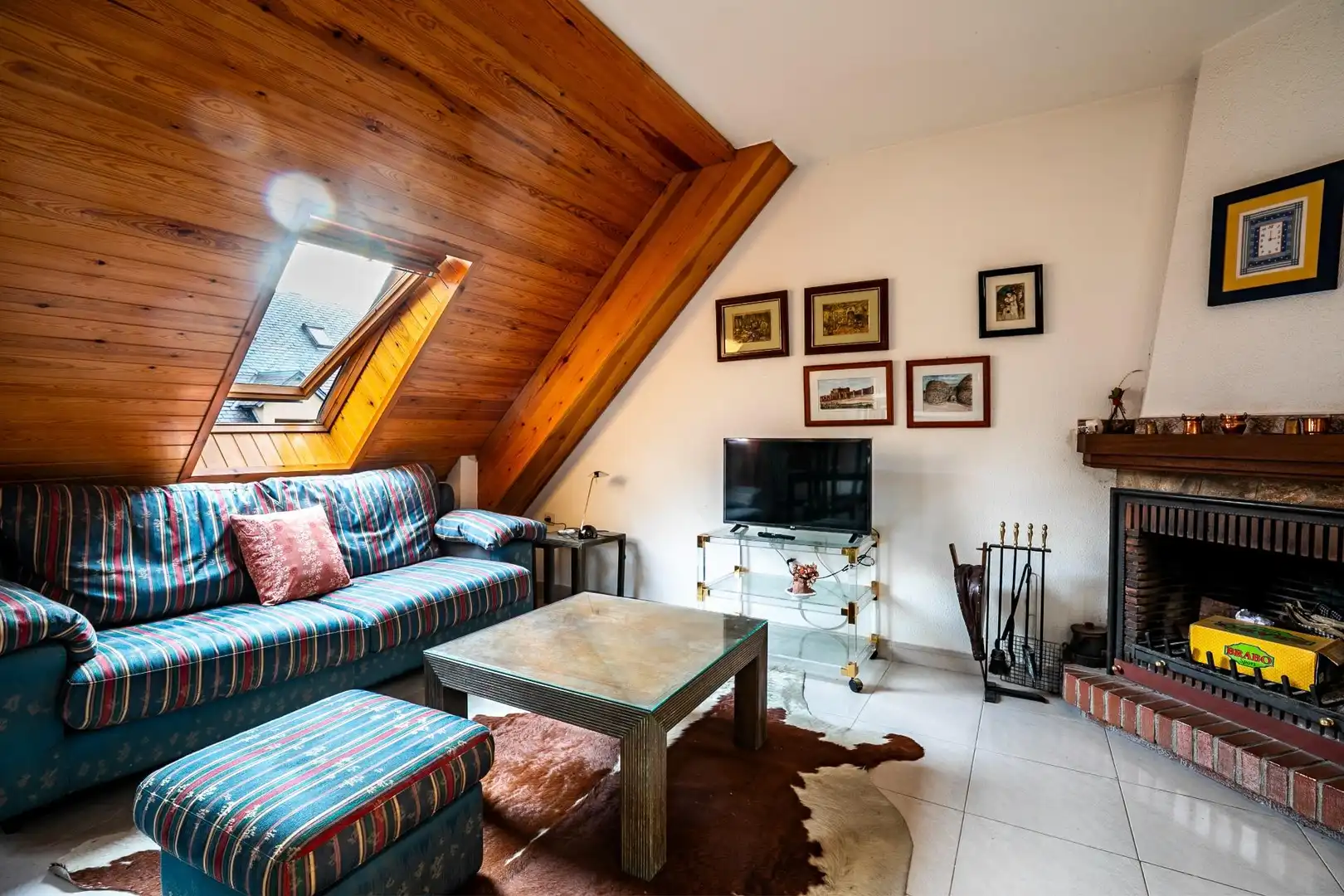 Sala de estar de Dúplex en venta en Biescas con Calefacción