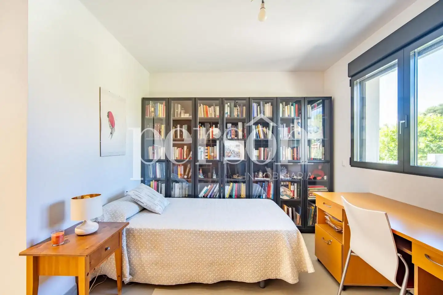 Bedroom of Houses for sale in L'Eliana  with Air Conditioner, Heating and Private garden