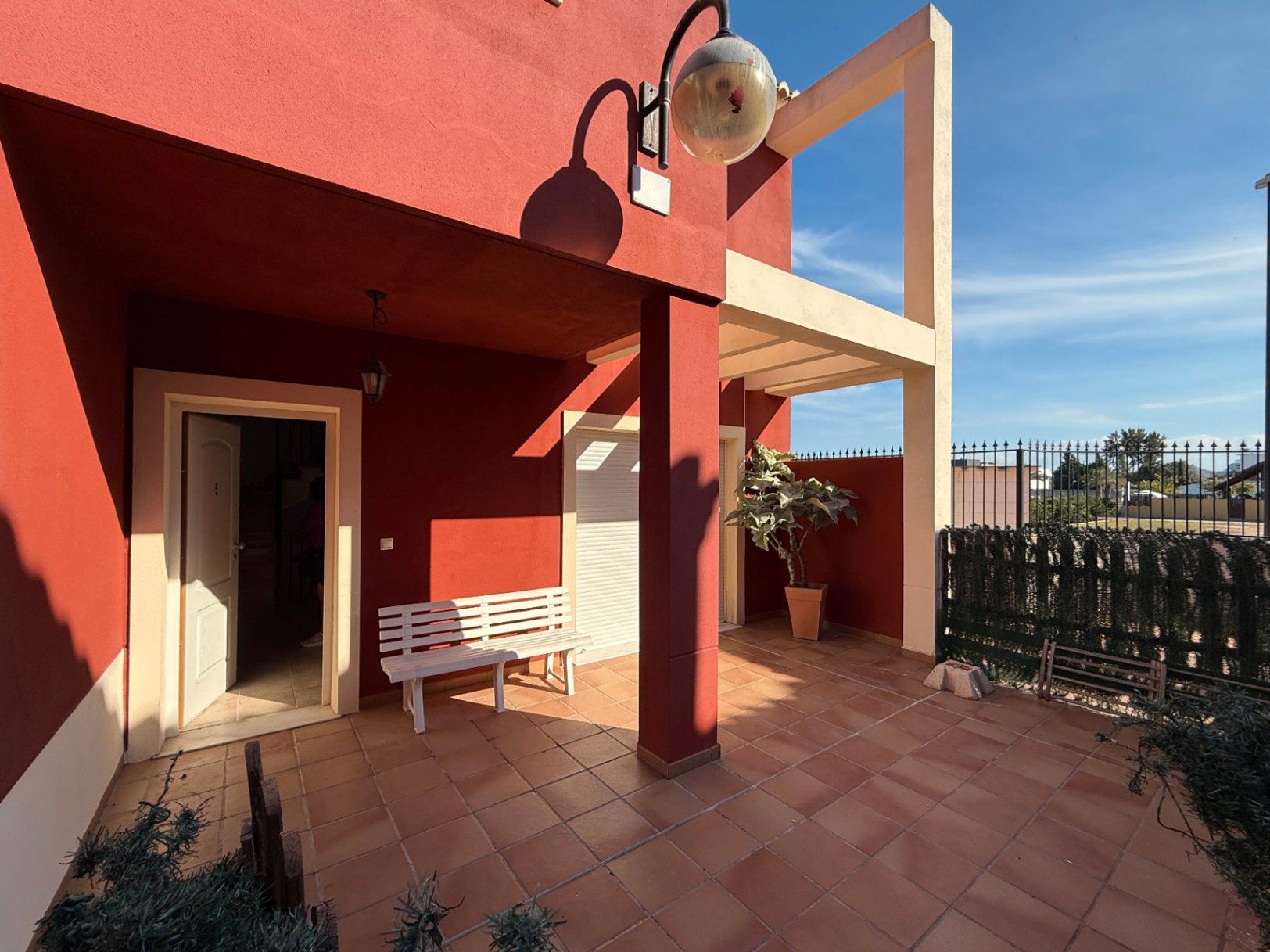 Terrassa de Casa o xalet en venda en Palmera amb Aire condicionat, Calefacció i Jardí privat