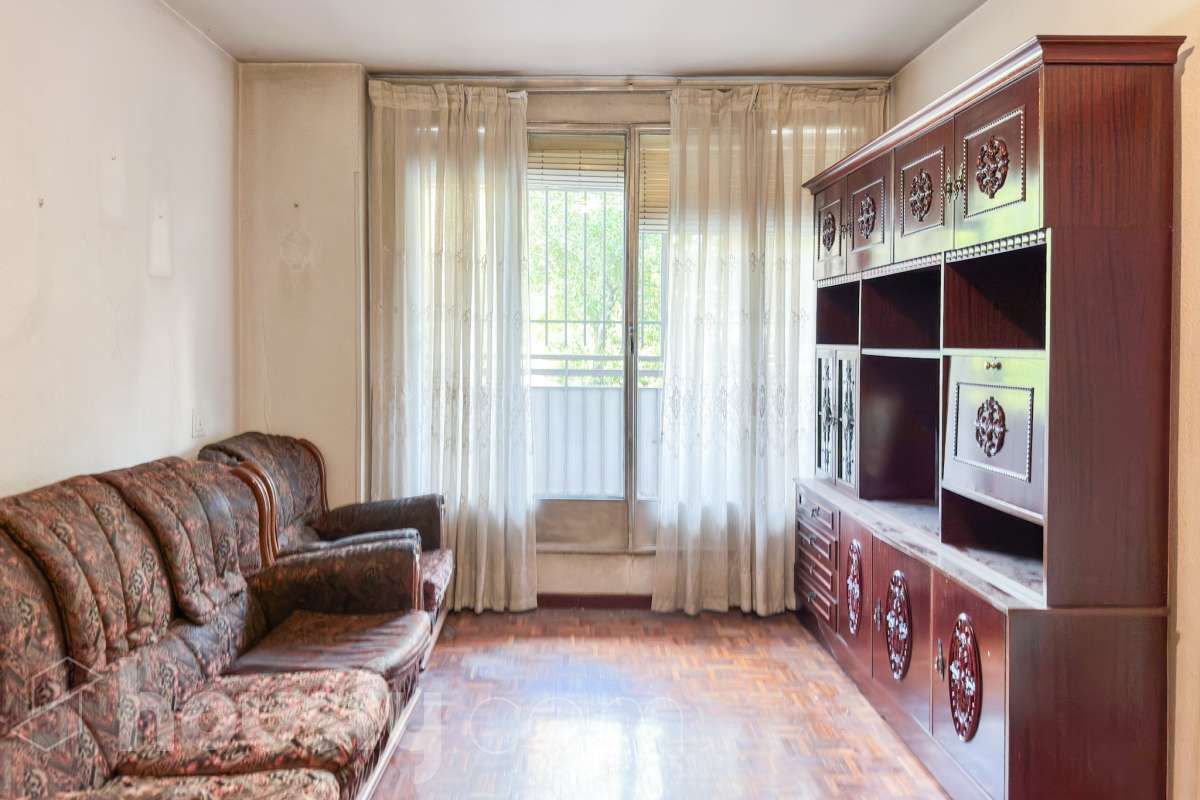 Bedroom of Flat for sale in  Madrid Capital  with Heating, Parquet flooring and Terrace