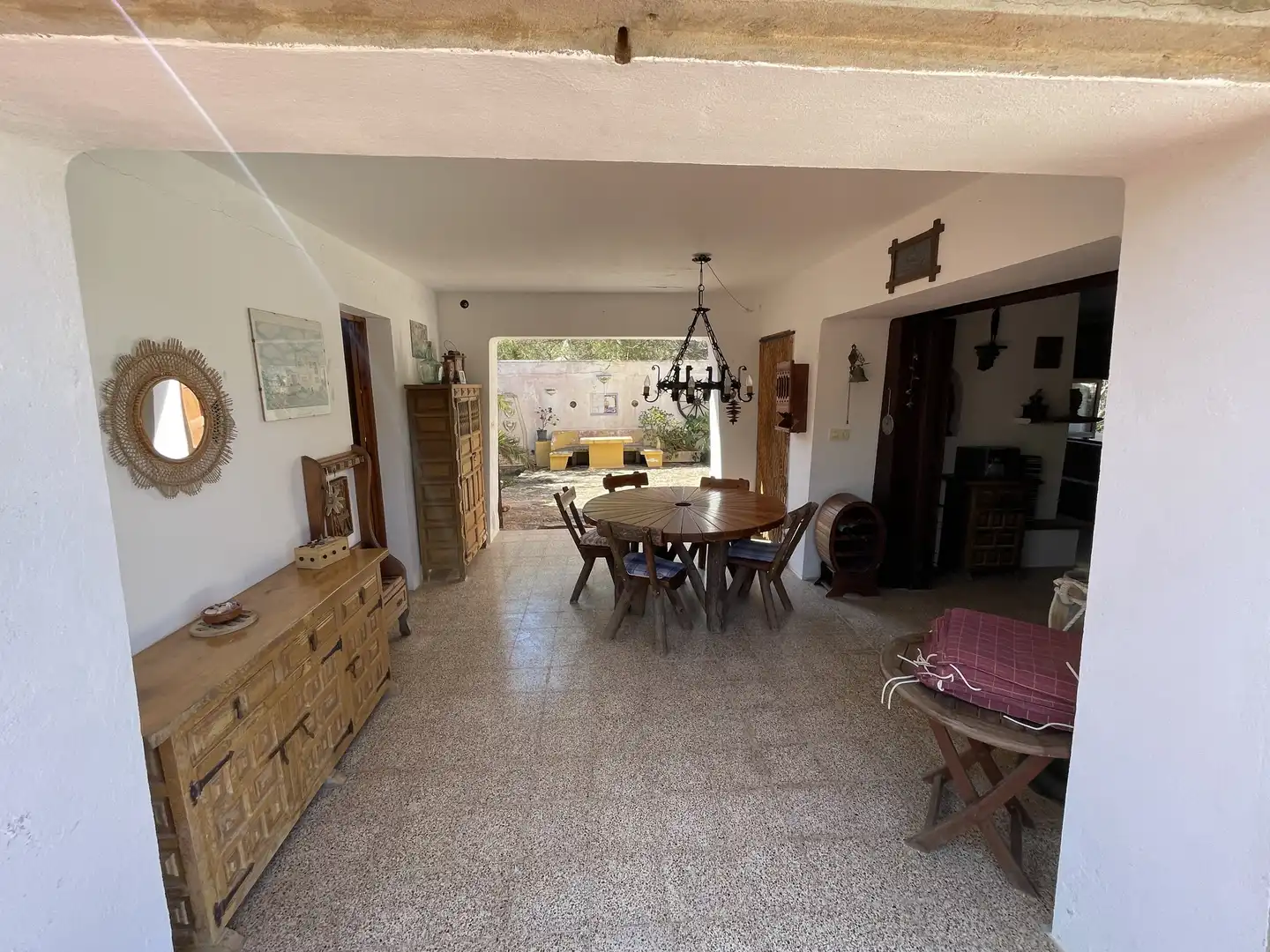 Menjador de Casa o xalet en venda en Formentera amb Jardí privat, Terrassa i Piscina